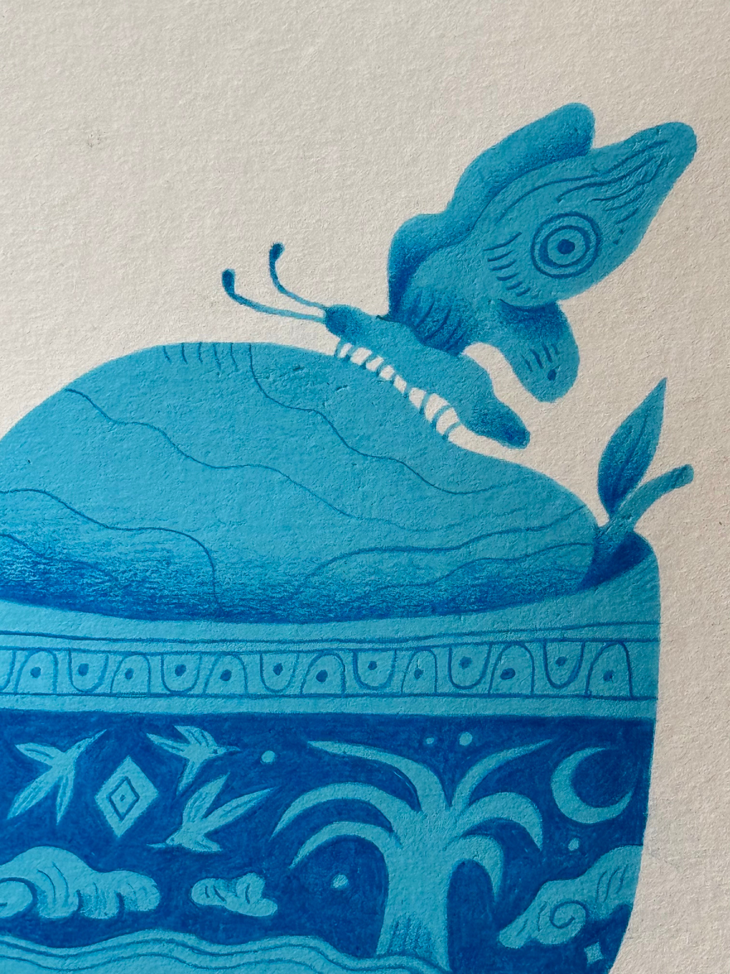 The Pear, The Dish & The Butterfly